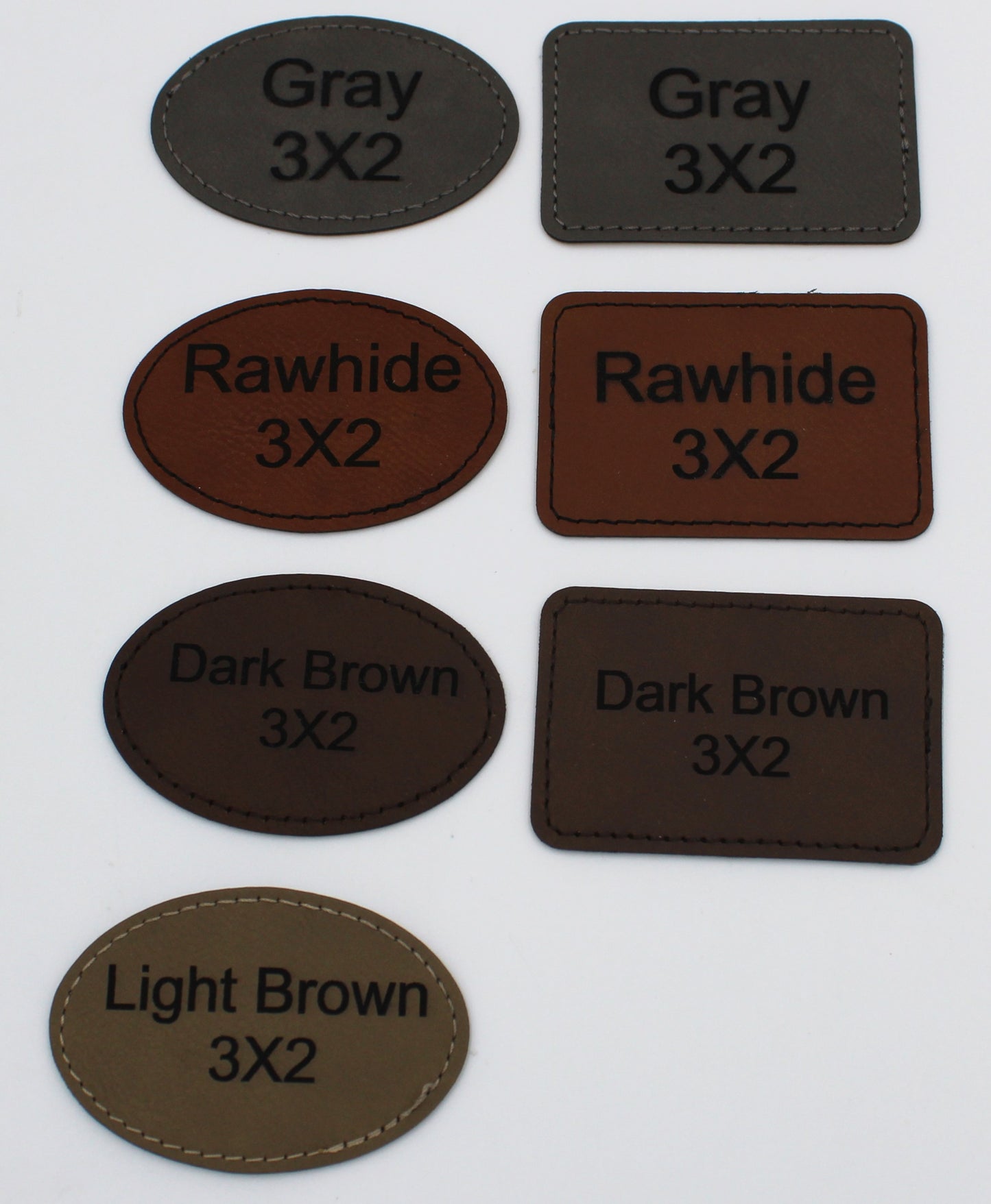 Custom Engraved Leatherette Patch Hats